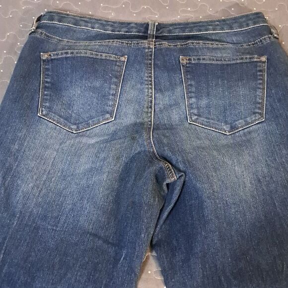 New Directions Women's Curvy Boot Blue Jeans size 10 - Picture 5 of 6